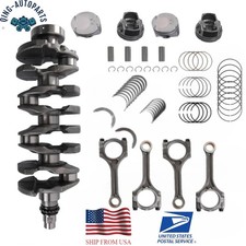 1.6l G4fj Engine Crankshaft Rods Piston Kit Fit For 2012-2016 Hyundai Sonata Kia