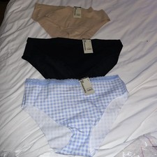 3 Pairs No Boundaries hipster Cotton Blend Panties Size XXL 22 so Nice