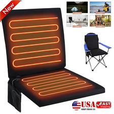 Portable Heated Seat Cushion for Bleachers USB Foldable Heating Cushion 3 Mode