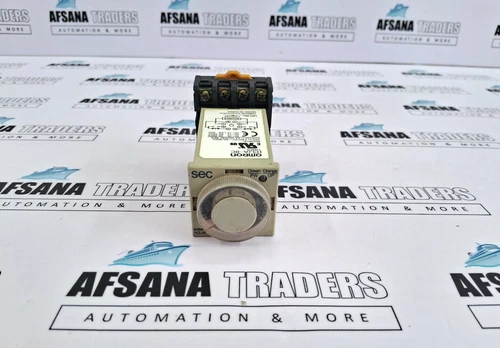 Omron h3ja-8c timer with base 0 to 60 sec