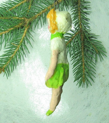 Ancien Ornement de Noël en coton Vintage Sapin Xmas Nouvel An 🎄#1011243 - Picture 3 of 10