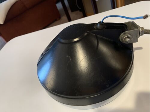 Vintage Hella Rallye 2000 Flood Driving Light 1980s Black Housing German BMW VW - Picture 10 of 17