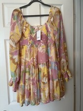 Rouched Dress; Size L