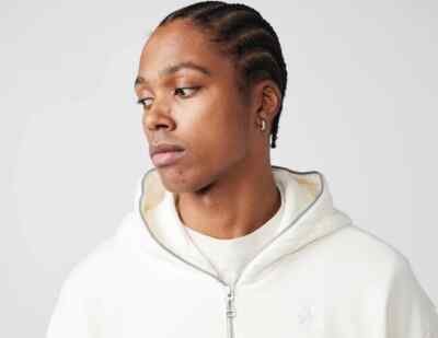 Jordan x Travis Scott Full Zip Hoodie, Sudadera hombre, sail, M
