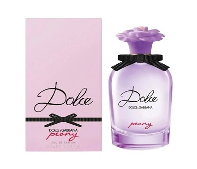 DOLCE & GABBANA PEONY 2.5 OZ EAU DE PARFUM SPRAY NEW WOMENS PERFUME BENT BOX
