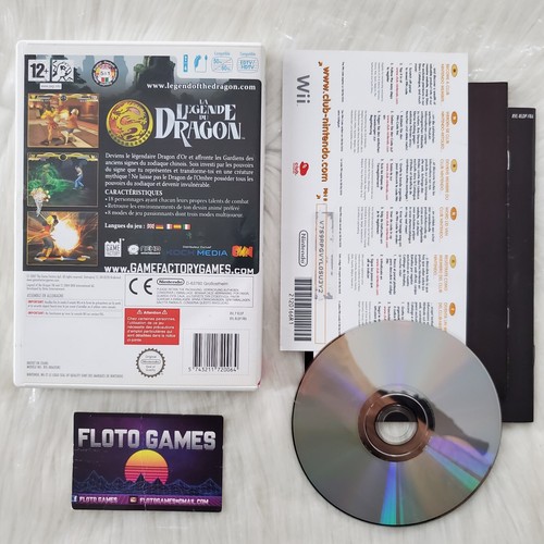 Jeu La Légende du Dragon pour Nintendo WII PAL FR Complet - Floto Games - Imagen 2 de 2
