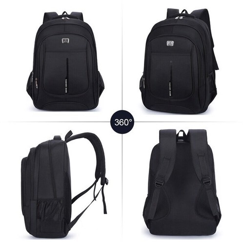 17.3" Men Women Laptop Backpack 40L Large Waterproof Rucksack Travel School Bag - Picture 7 of 7