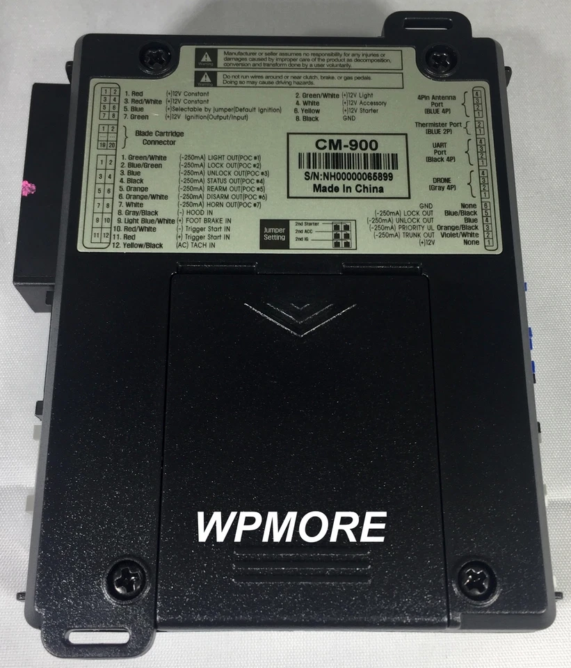 Compustar CS925-S 1-Way 1500-FT Range Remote Start Keyless Entry System CS920-S - Image 2 of 4