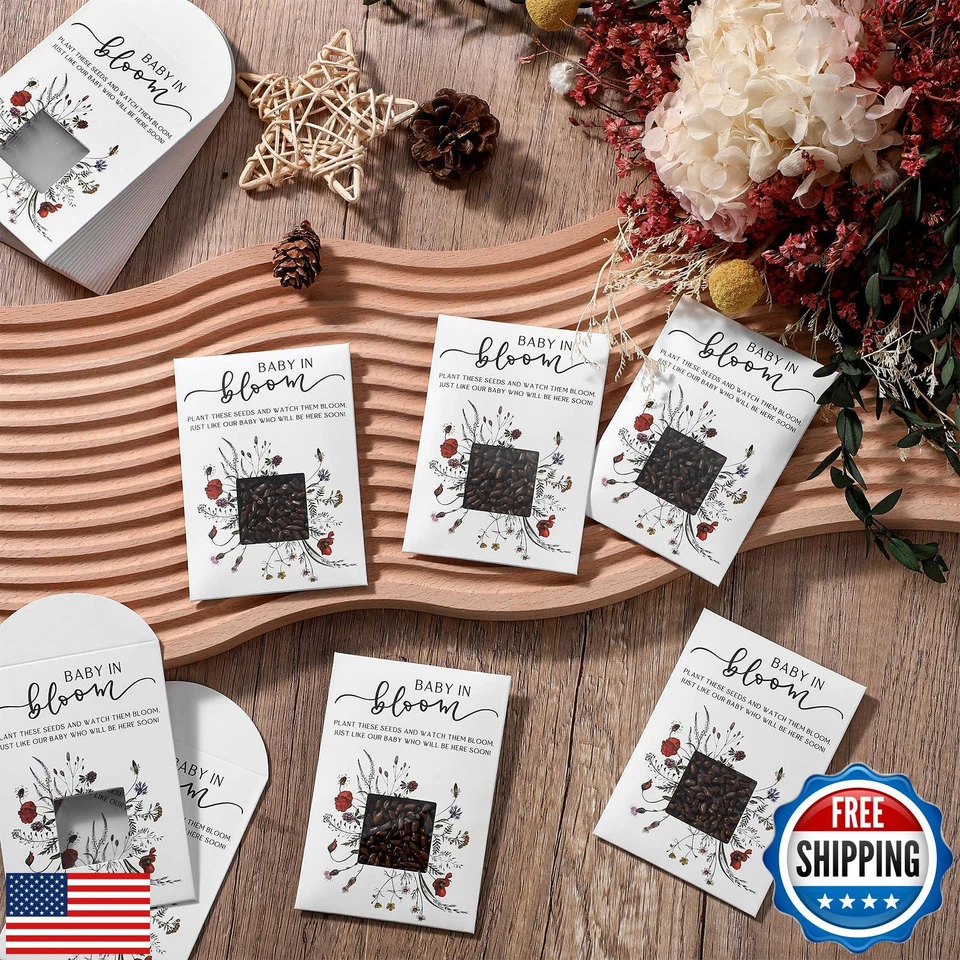 Пакеты с семенами Fumete упаковка 50 шт. подарок ребенку в цвету конверты K - Изображение 4 из 4