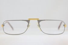 USED JAGUAR FMG MOD325 TITANIUM AND 14KT GOLD EYEGLASSES