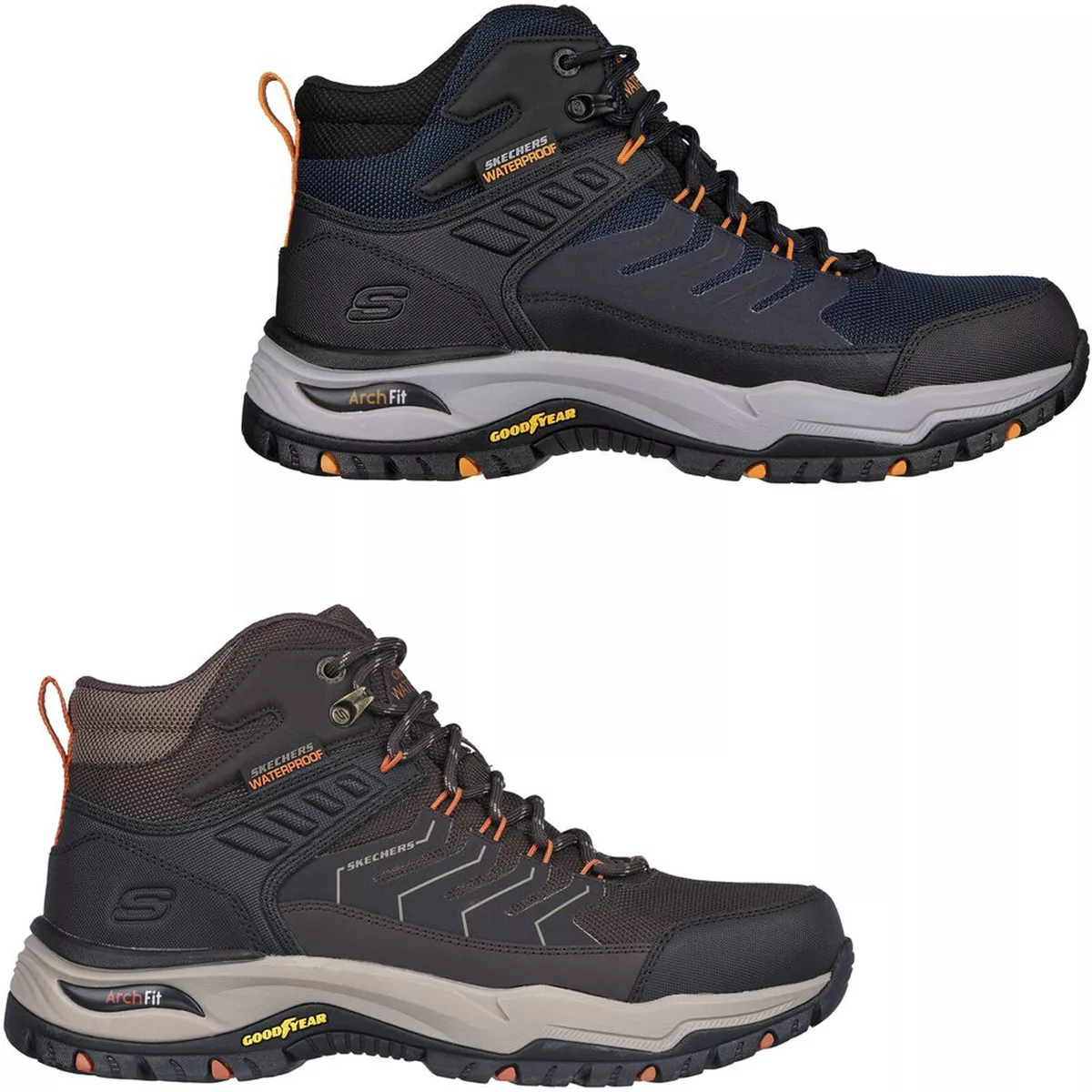 Arch support walking best sale boots