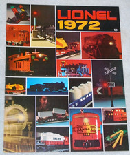 1972 LIONEL Toy Train Accessory CATALOG NEW UNUSED Postwar O 027 Gauge Sets