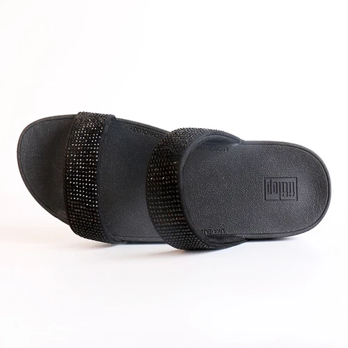 Fitflop Mujer Sandalias Brillantes Mules Playa Plataforma Zapatos Cuero Verano Zapatillas/! - Imagen 9 de 37