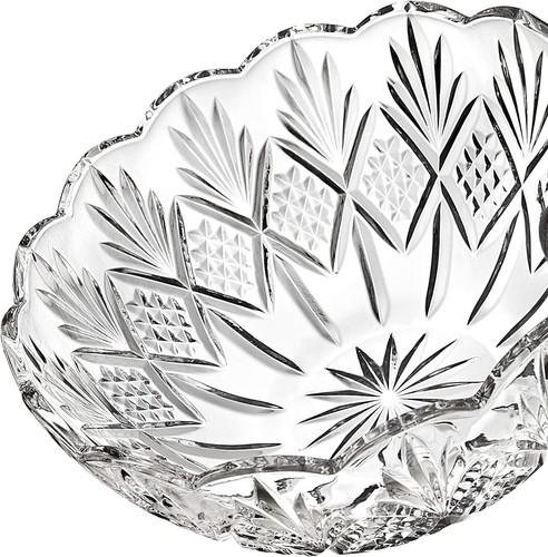 Godinger Shannon Crystal Dublin Bowl 8.5" - Picture 2 of 2
