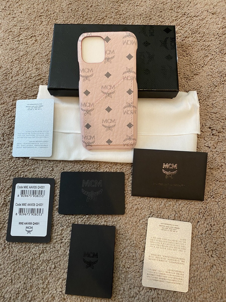☆MCM iPhone ヴィセトス 11 Pro Case/OR☆ MCM iPhone 11 Pro Case in Visetos Gold Original $145+ Tax | eBay
