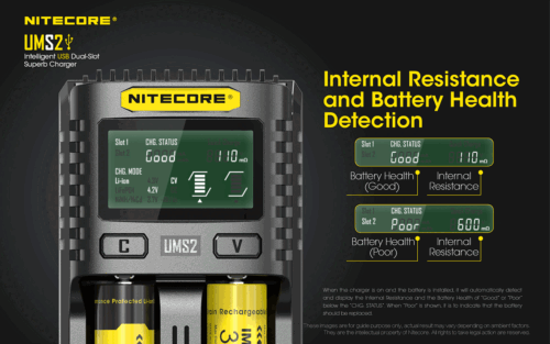 Combo: Nitecore HC35 Rechargeable LED Headlamp -2700Lm w/NL2150HPi & NL2140 Batt - Picture 4 of 12