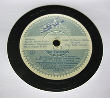 GEORG HANN & HEGER u.a. "Der Freischütz" (v.Weber) Kurzoper Teil 7-8 SIEMENS 