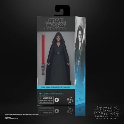 Rey Skywalker Dark Side Version Star Wars Black Series 15 cm Action Figur Hasbro