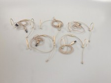 Used Galaxy Audio Hms3 Headset Lot For Shure Wireless (5 Total)
