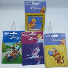 Lot de 4 magnets en relief Disney - Neuf sous blister