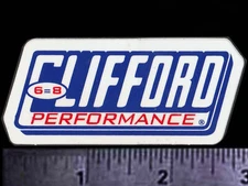 CLIFFORD Performance 6=8 - Original Vintage 1970's 80’s Racing Decal/Sticker