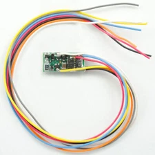 Train Control Systems TCS #1296 Z2 2 function BEMF Z and N Scale DCC Decoder