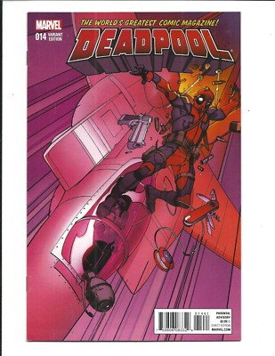 Deadpool # 14 Marvel Comics Pasqual Ferry Variant Cover Aug 2016 NM New