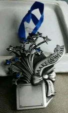 MAKE A WISH THINGS REMEMBERED ORNAMENT GENUINE PEWTER 2000