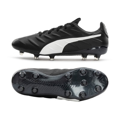 puma king cleats all black