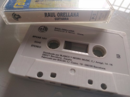 Raul Orellana Guitar entre dos Waters Gypsy 1990 - Cinta Tape Cassette - Picture 3 of 3