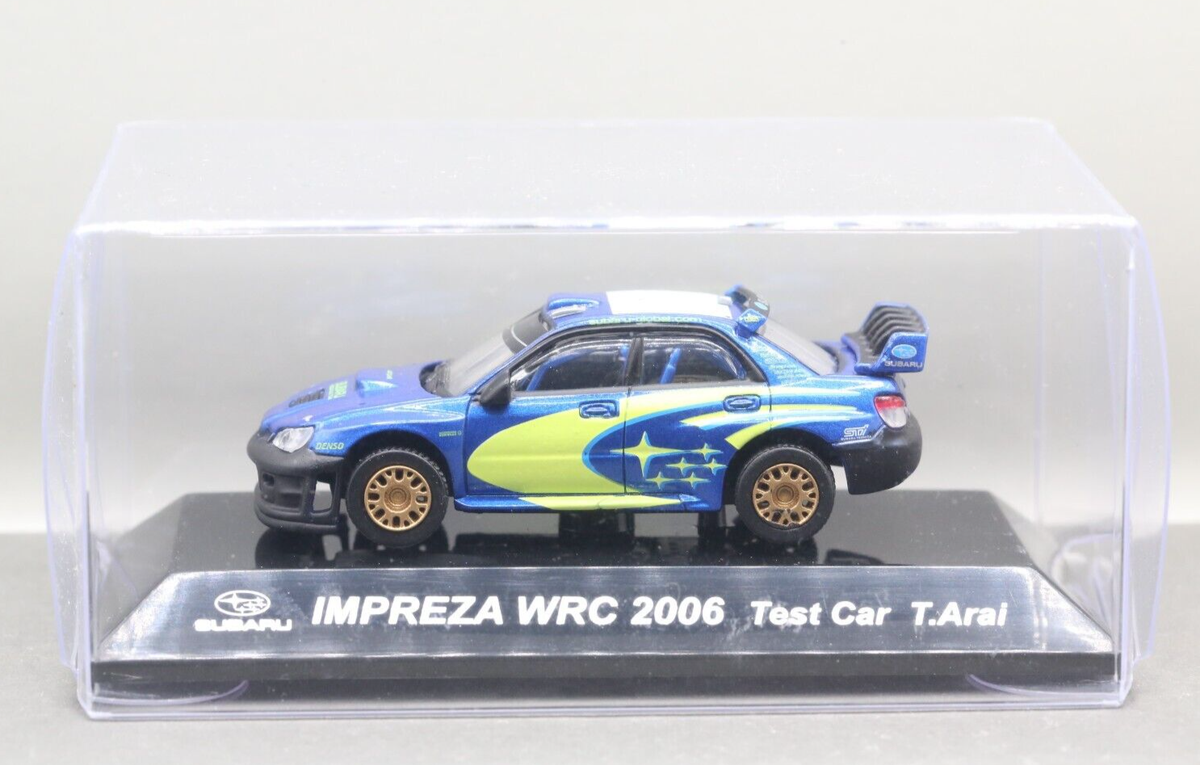 ミニカー CMs RALLY CAR COLLECTION WRC Rally Japan Cm's 1/64 Rally Car T.Arai Collection Subaru Impreza GD WRX