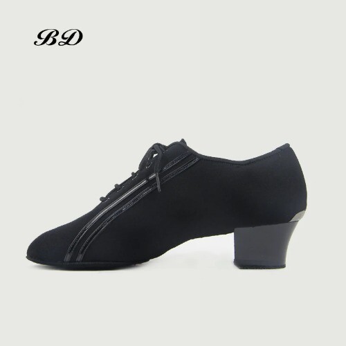 SAOLA TOP scarpe da ballo uomo latino sala da ballo tacco 4 5 pizzo fascia alta Oxford tessuto tela