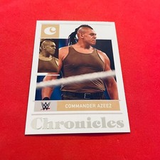 Commander Azeez .. WWE NEX 2.0 .. 2022 Chronicles Wrestling Card 10