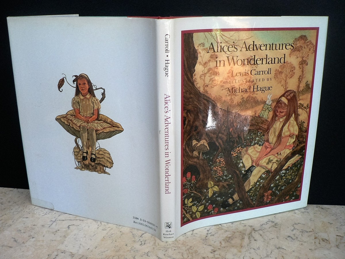 1st Ed ALICE'S ADVENTURES IN WONDERLAND Illust Michael Hague 1985
