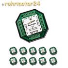 10x Trennrelais Steuer Relais UP Rolladen Rollladen Rollo Markise Jalousie Motor