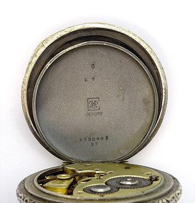 Montre à Gousset Vintage Prix De Tir 1903 - 81°RI - Colonel Cret - Avec Zouave - Mécanique Manuelle