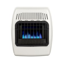 10000 Btu White Dual Fuel Convection Vent Free Wall Heater Home Cabin Warmer