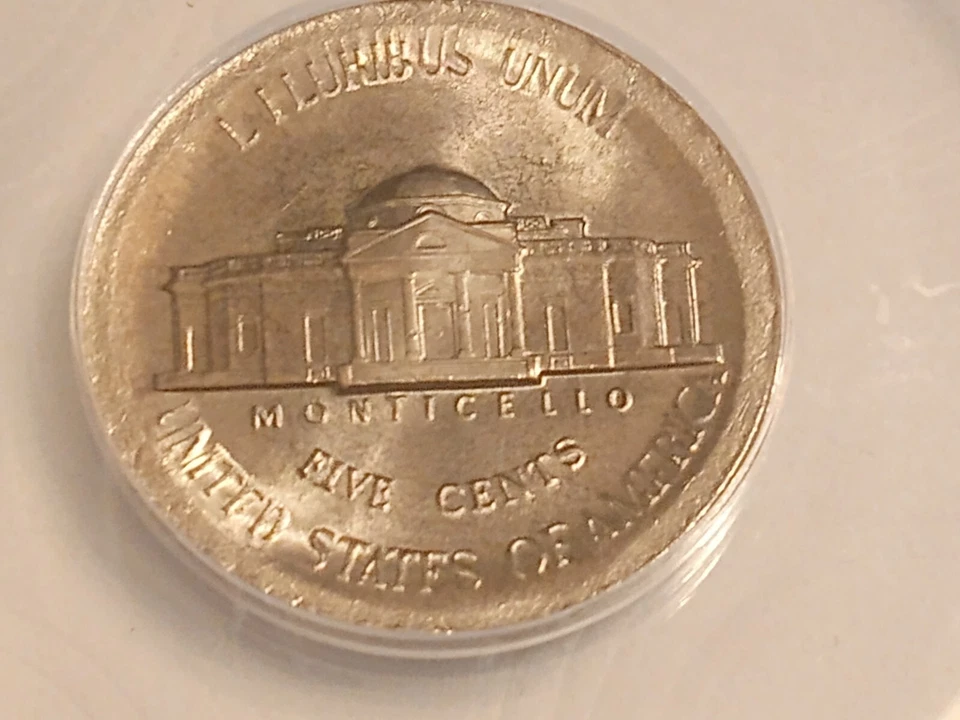 1989-P Jefferson Nickel - ANACS ms65 - beautiful Broadstruck -5c - Image 4 of 4