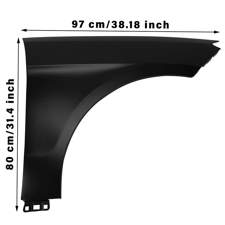 Front Right RH Passenger Side Fender Fits 2012-2014 Mercedes-Benz ML350 ML550 Foto 3 de 4