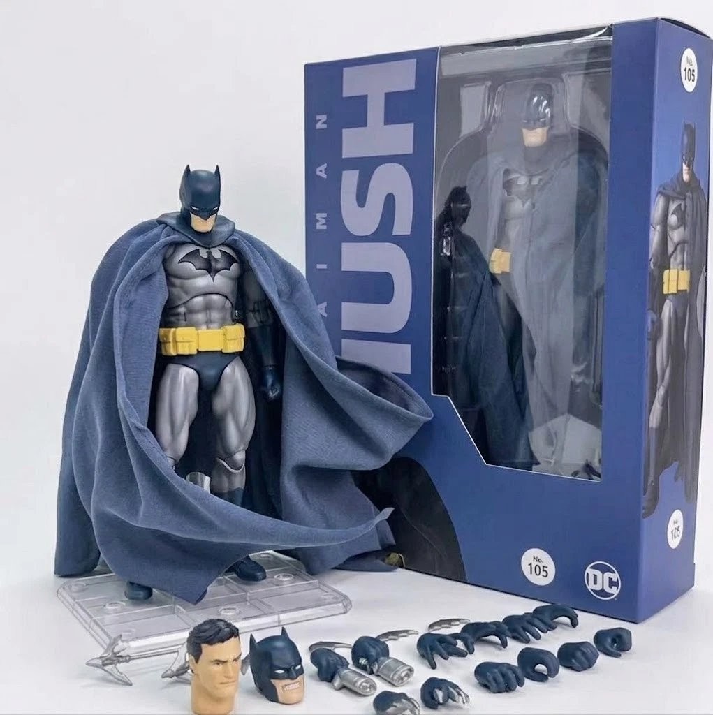 DC Superheroes The Batman Hush #105 Action Figure Toys w/Accessory & Stand Base