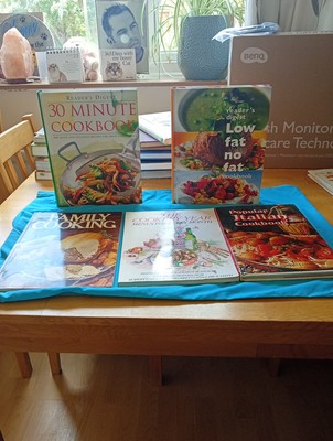 Five Cookbook Job Lot Various Authors 3 Hardbacks 2 Softcover