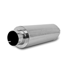 Mbrp Exhaust M2220s T409 5 Inout 8dia Body 31ov Quiet Tone Muffler Univ.