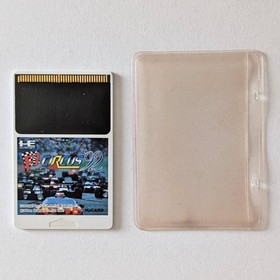 PC Engine F1 Circus 92 Game for TurboGrafx-16, Used, Case B-, Cacist B+