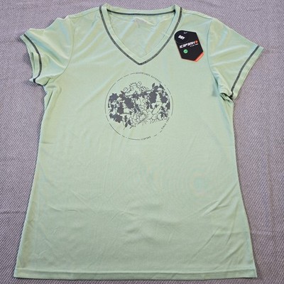 Icepeak Burnham Performance T-Shirt in Green Ladies XL keeps You Dry New W Tags