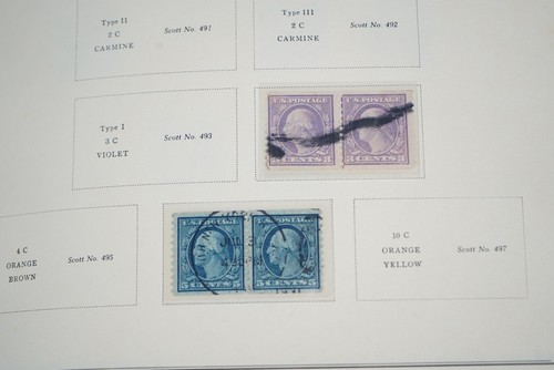 US 1860s-1970s COLLECTION OF 1050+ MINT & USED STAMPS STORED IN SCOTT ALBUM - Picture 22 of 24