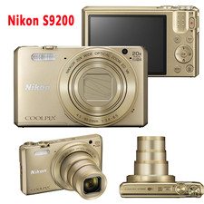 Nikon COOLPIX S7000 16.0MP 20X Zoom Compact Digital Camera Gold - 100 Work