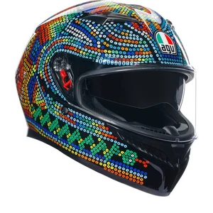 Agv K3 Rossi Winter Test 2018 Commuter Urban City Scooter Motorcycle Helmet E...