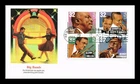 US COVER BIG BANDS LEGENDS OF MUSIC FIRST DAY ISSUE SETENANT FLEETWOOD
