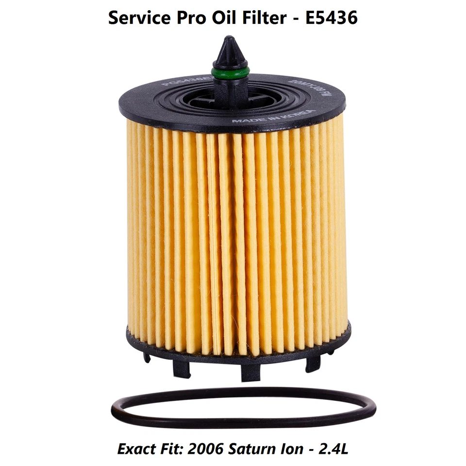 2006 Saturn Ion 2.4L Complete Oil, Air & Cabin Filter Kit (5W-30) - Image 3 of 4