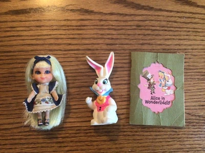 Vintage Liddle Kiddles Alice In Wonderliddle 1960s Rabbit,  Booklet - Image 1 of 4